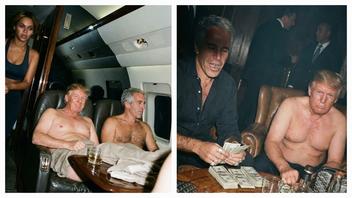 Fact Check: FAKE Image That Shows Beyoncé With Shirtless Trump and Epstein Is NOT From Epstein Files