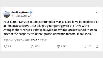 Fact Check: Secret Service Agents Were NOT Placed On Leave After Tampering With Air Defense Systems At Mar-a-Lago -- It Is Satire