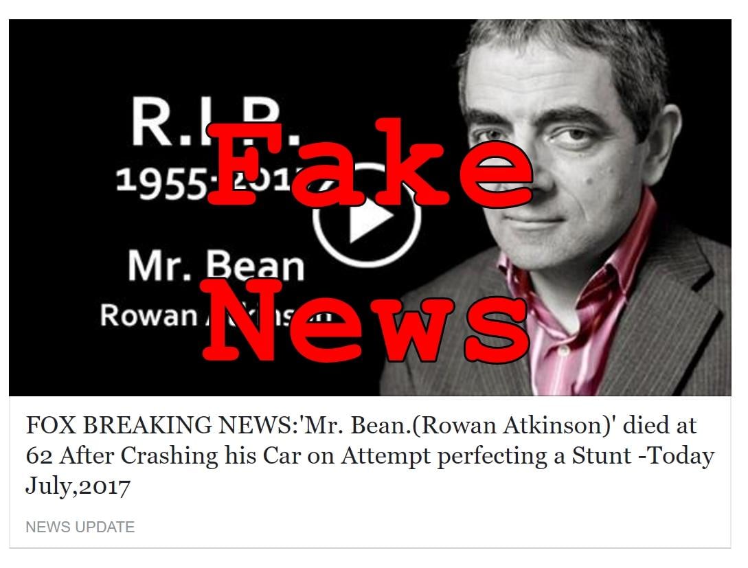 did mr bean die