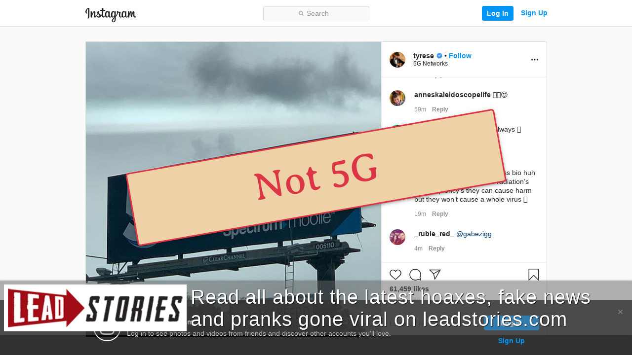 Fact Check: 5G Is NOT Linked To Death Of Birds Or Government Cover-Up ...