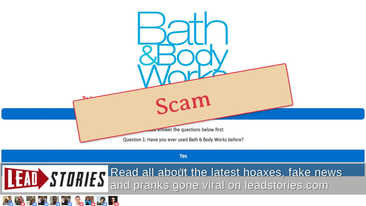 Fact Check Bath & Body Works Is NOT Giving Away Free 150 Coupons To