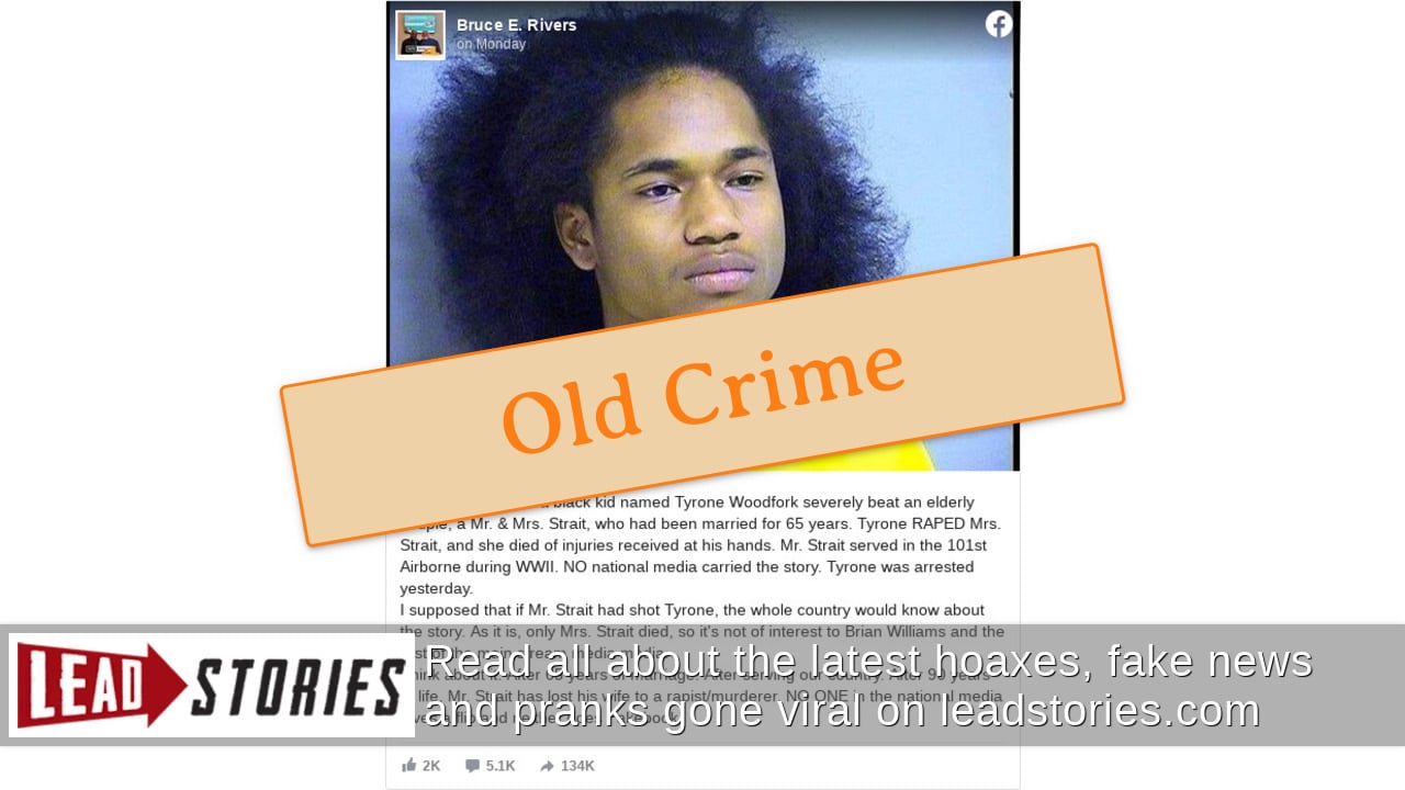 Fact Check 'Black Kid' Suspect In Assault On Elderly White Couple Was