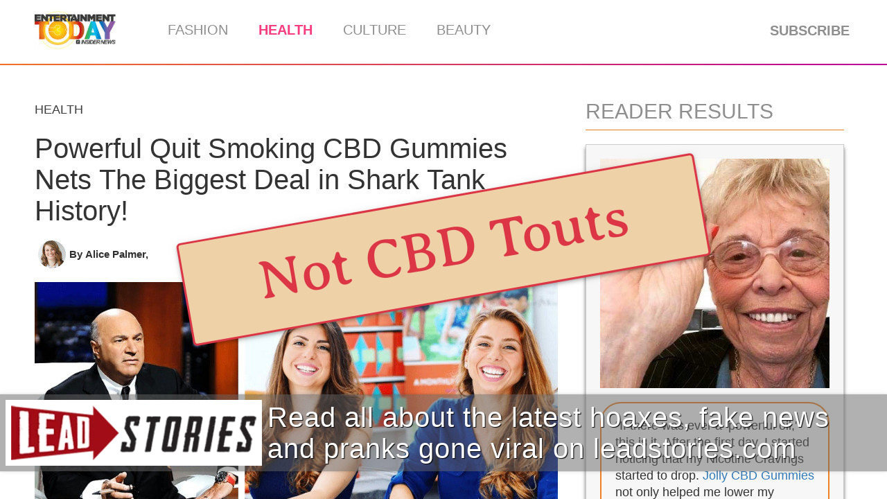 Fact Check: Khalife Sisters Did NOT Pitch CBD Gummies On TV's 'Shark