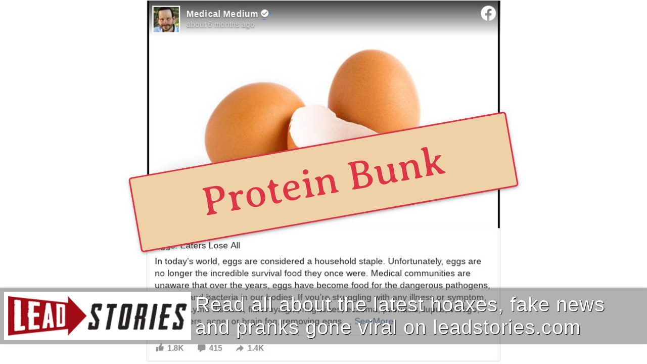 Fact Check Pathogens And Heavy Metals Do NOT 'Feed On' Eggs In Your
