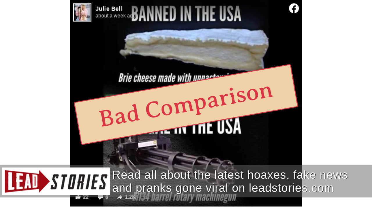 Fact Check Unpasteurized Brie Cheese Is NOT More Regulated Than A Six