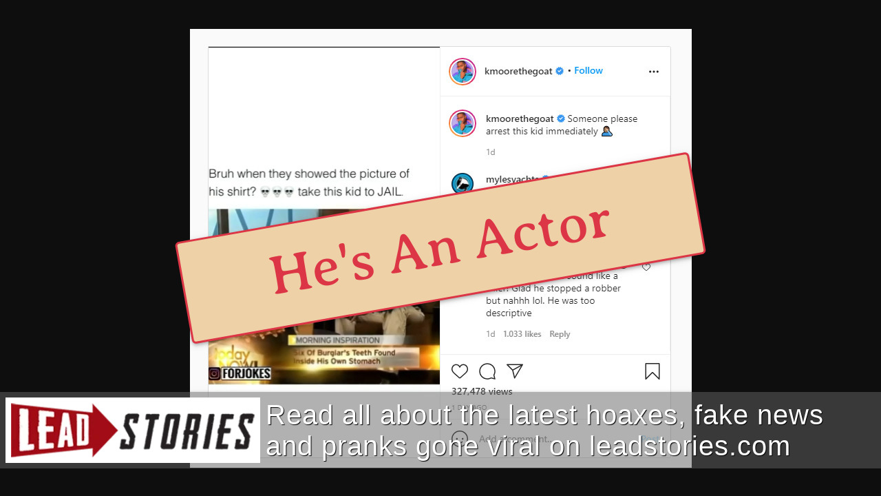 Fact Check This Boy Did NOT Shoot And Mutilate A Home Intruder Lead