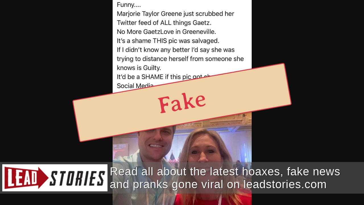 Fact Check: Rep. Marjorie Taylor Greene Did NOT Scrub Her Twitter Of ...