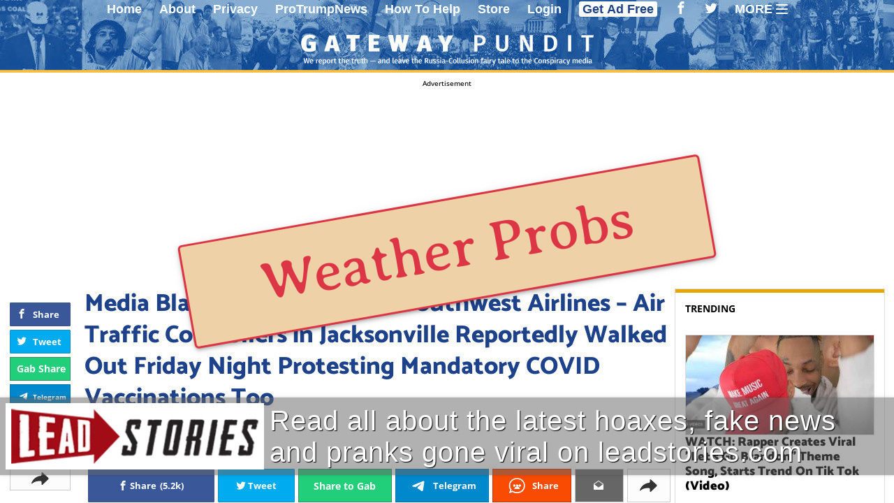 Fact Check Jacksonville Air Traffic Controller Protest Over COVID