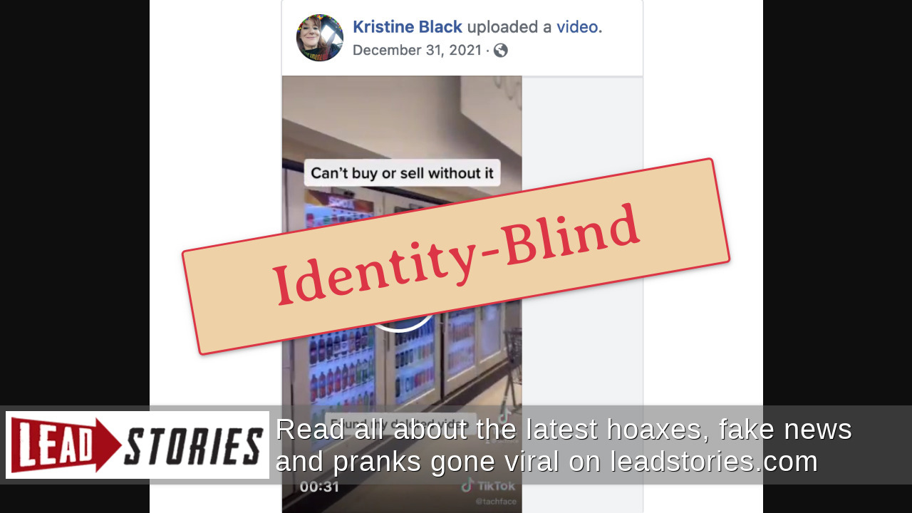 Fact Check Cooler Cameras in Walgreens Are NOT To Scan For 'Mark Of