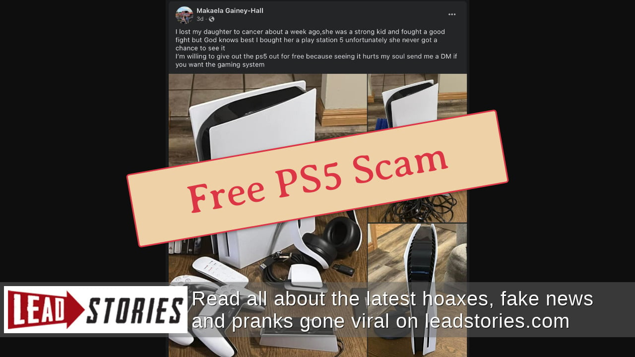 Beware East Texas as a Tragic Story is a Free PlayStation 5 Scam