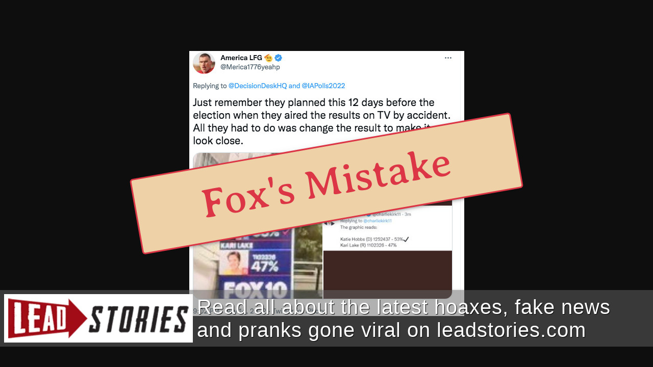Fact Check: Fox 10 Phoenix Mistake Does NOT Prove Voter Fraud In ...