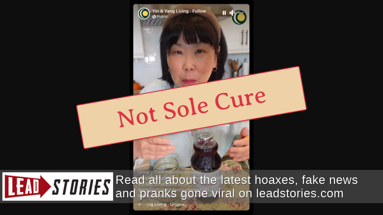 Fact Check Cranberry Juice Is NOT Sole Remedy For UTIs Experts