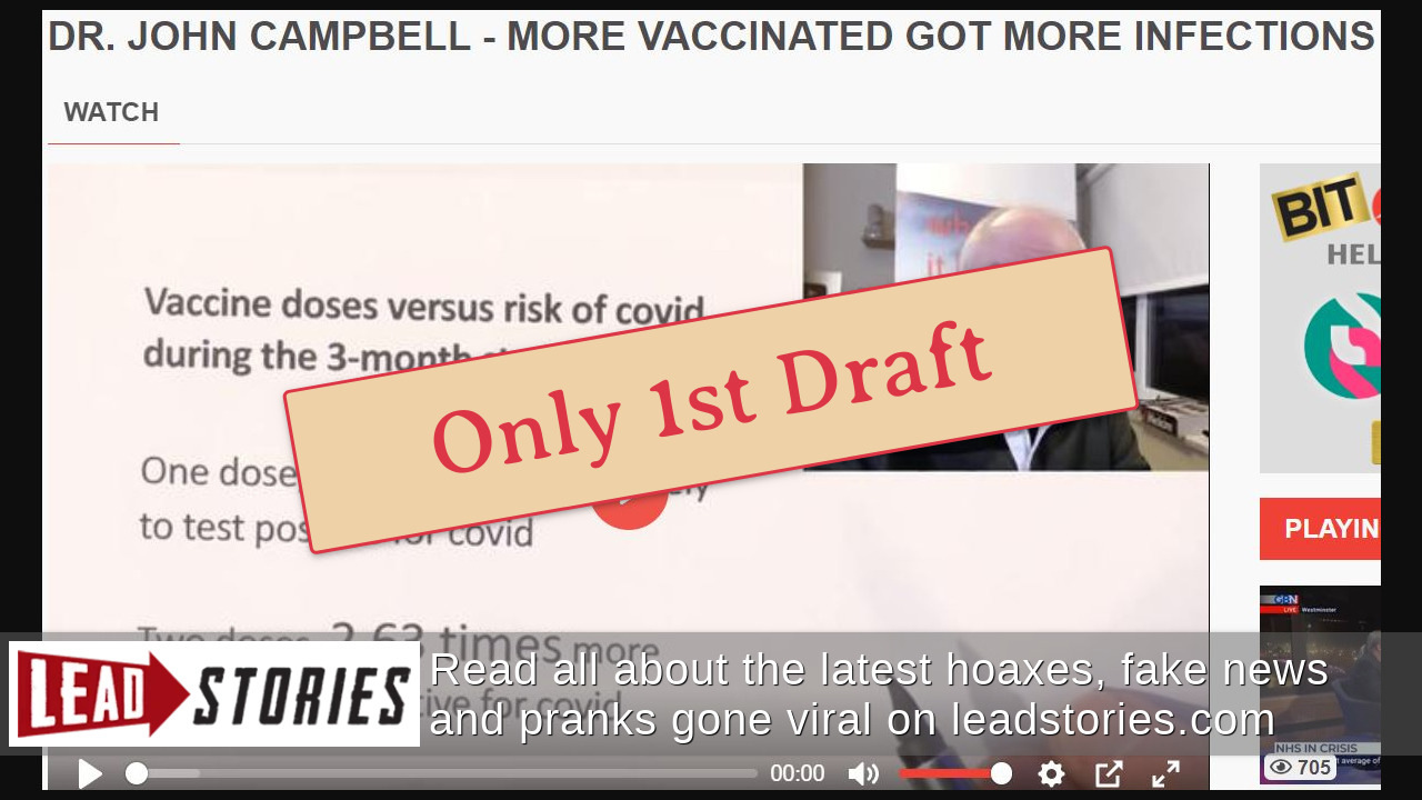 Fact Check Preprint Study Of Cleveland Clinic Workers Does NOT Prove