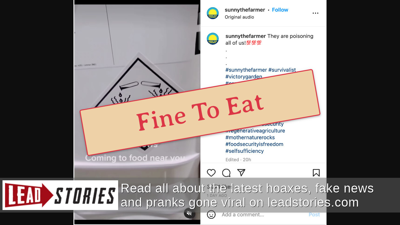 Fact Check Parmesan Cheese Flavor Additive Is NOT Toxic In Small