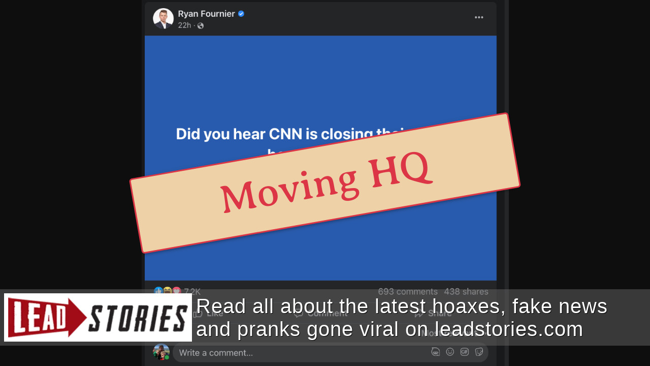 Fact Check: CNN Is NOT Closing Its Headquarters In Atlanta -- It's ...