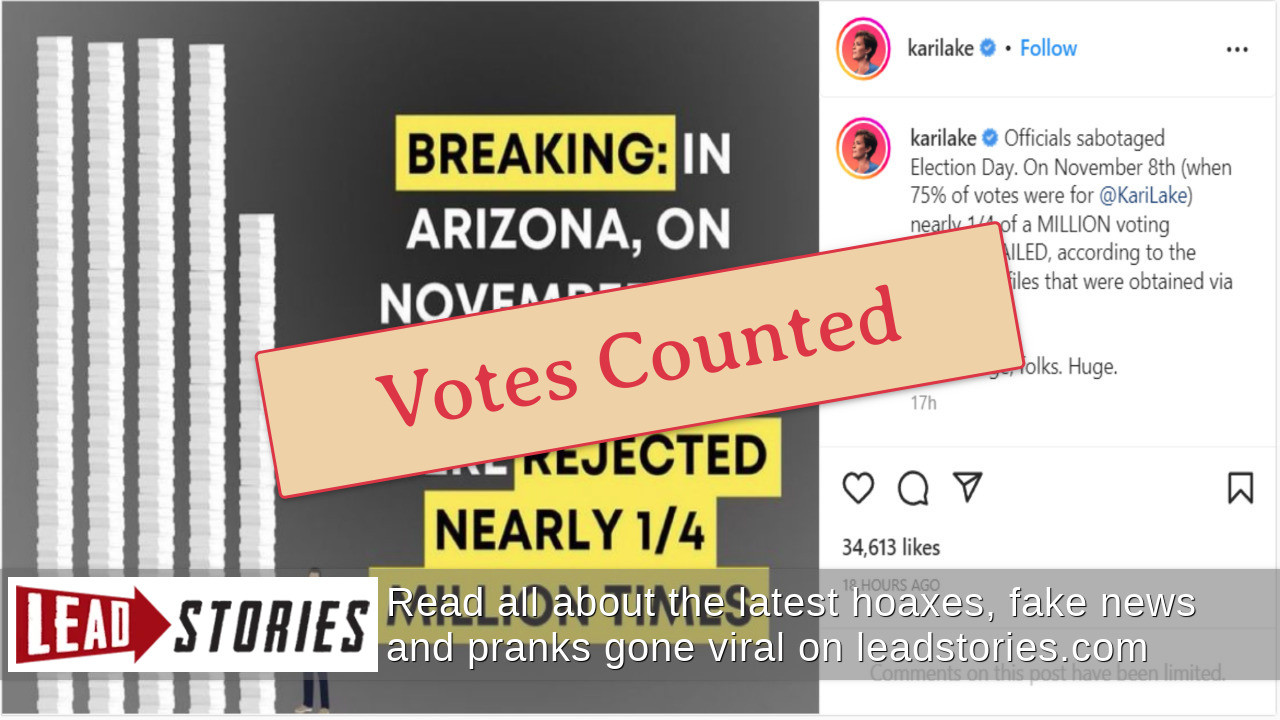 Fact Check 14 Million Failed Voting Attempts Did Not Result In