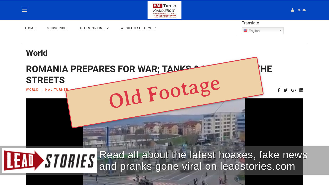 Fact Check Video Does NOT Show HIMARS And Gepard Systems In Romania Heading To Moldova Lead