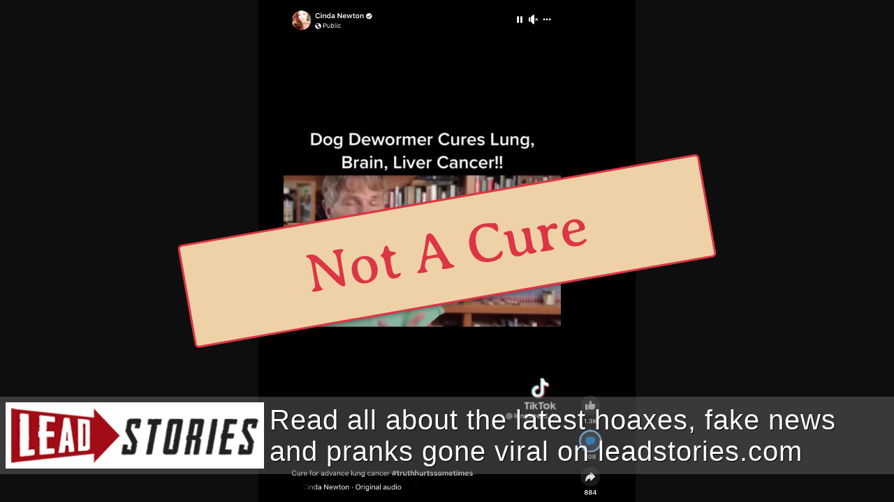 Fact Check Dog Dewormer Fenbendazole Is Not Proven To Cure Lung, Brain