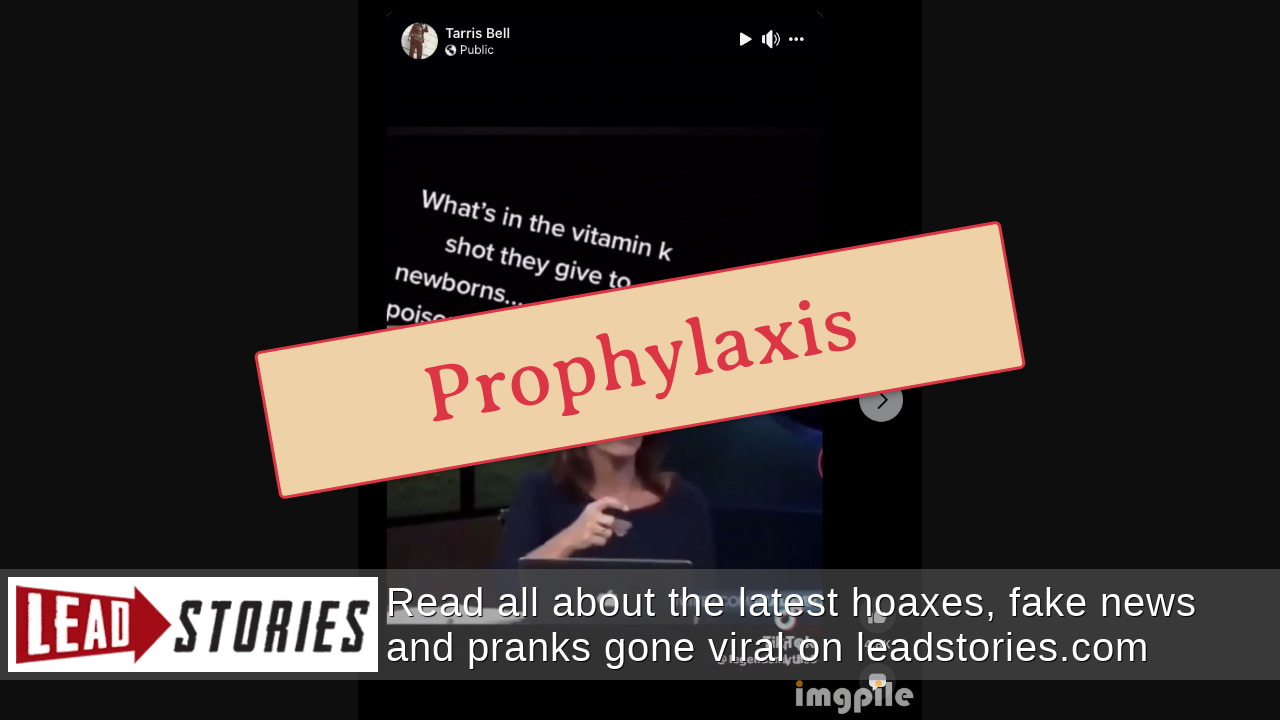 Fact Check Vitamin K Shots Do NOT 'Poison' Babies They Protect