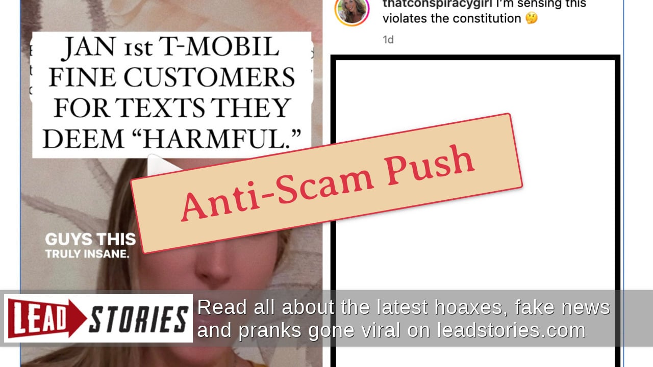 Fact Check T Mobile Will NOT Start Fining Customers On January 1 2024   Caption 3489271 