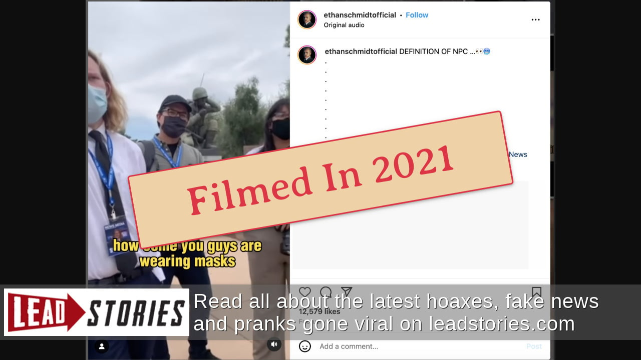 Fact Check: Video Of Students Wearing Face Masks Was NOT Recorded In 2024 As Post Implies -- It Was Filmed In 2021 | Lead Stories