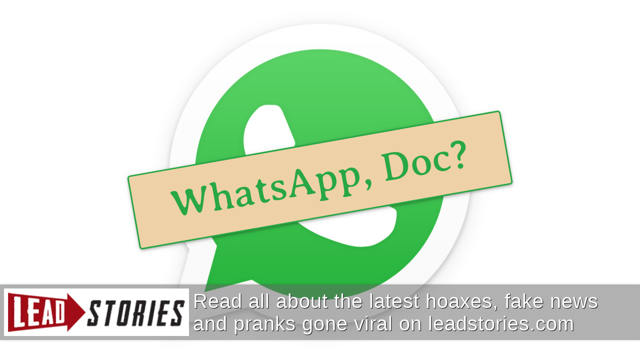 Get Fact Checks on Your Phone: Follow Lead Stories on WhatsApp | Lead ...