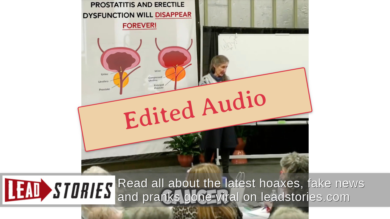 Fact Check Video Of Barbara O'Neill Promoting Prostatitis Remedy Is