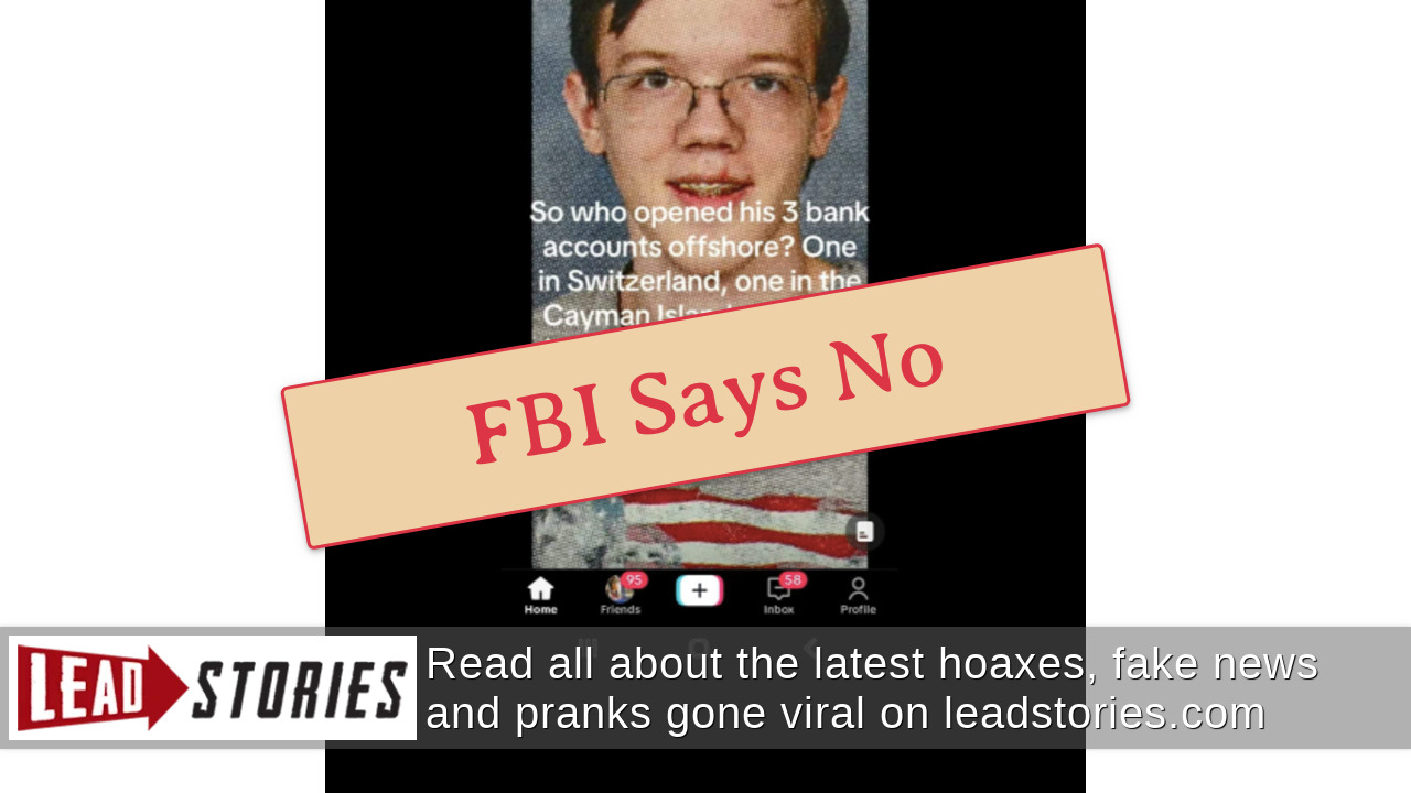 Fact Check NO Evidence Trump Shooter Thomas Matthew Crooks Had 1.5