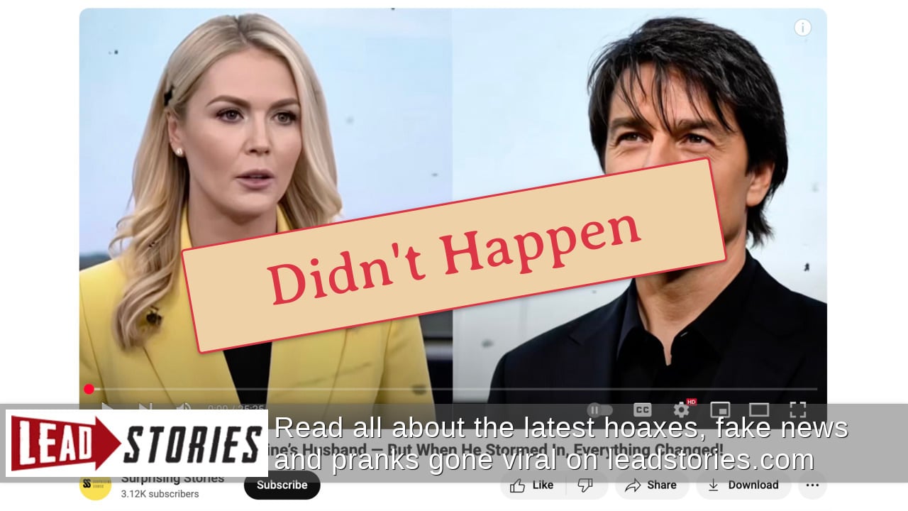 Fact Check: Tom Cruise Did NOT Mock Karoline Leavitt's Husband At ...