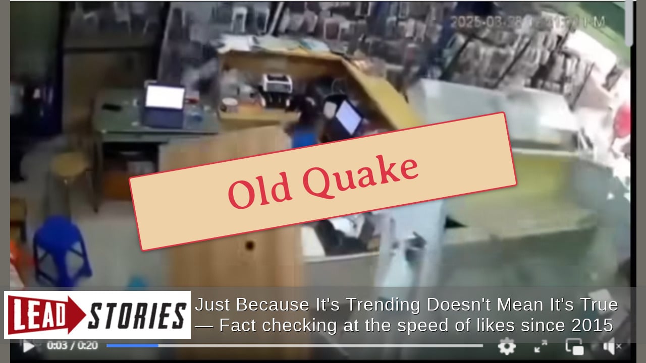 Earthquake just now 2025