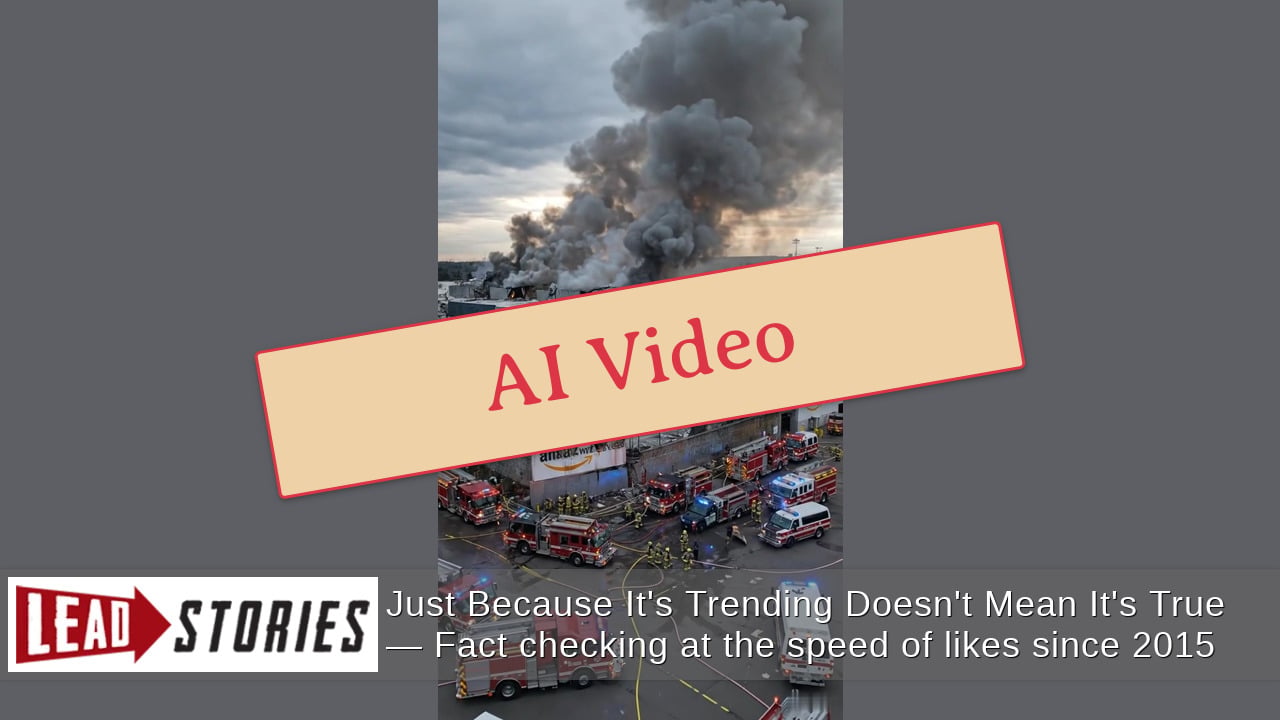 Fact Check: FAKE Video Does NOT Show Ruins Of Amazon Data Center In The ...