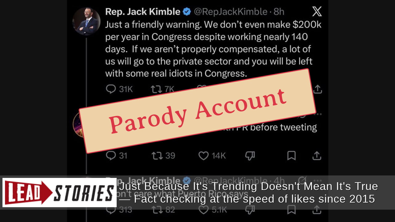 Fact Check: Rep. Jack Kimble Post Saying They Make Less Than $200K For ...