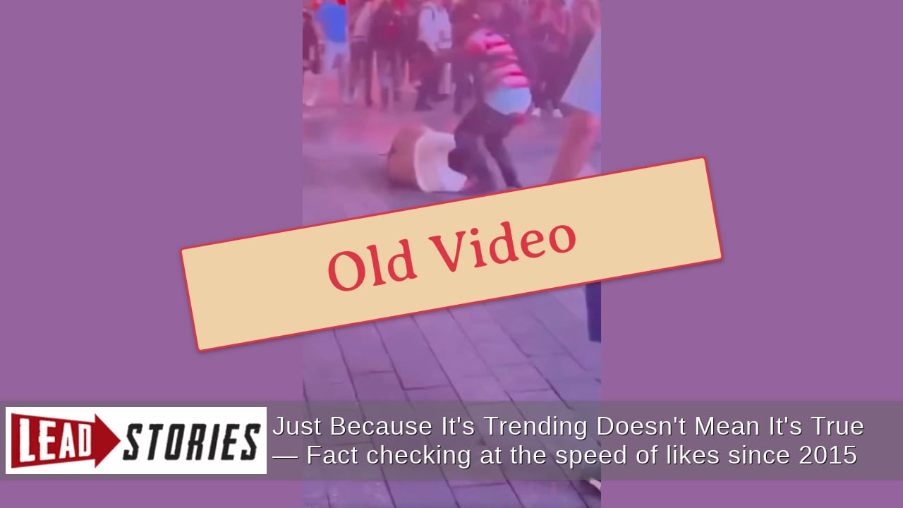 Video Of Times Square Assault Does NOT Show Night After Knicks Win On June 10, 2026