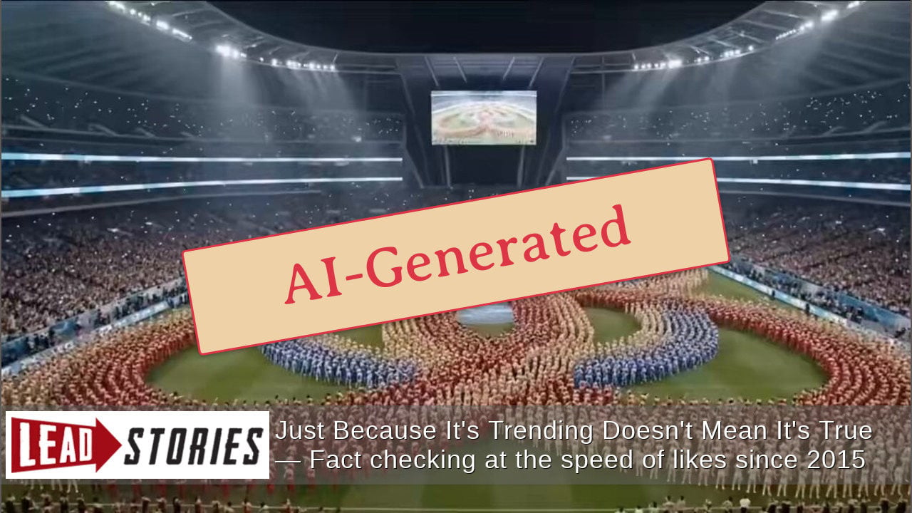 FAKE Video Of Shakira's FIFA World Cup 2026 Opening Song Performance Is AI