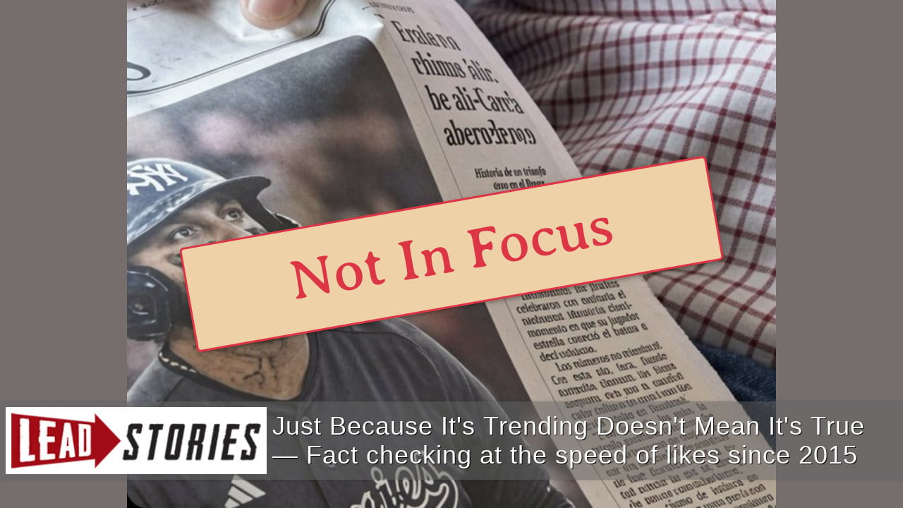 Fact Check: FAKE Garbled Newspaper Text Does NOT Appear In Mitch ...