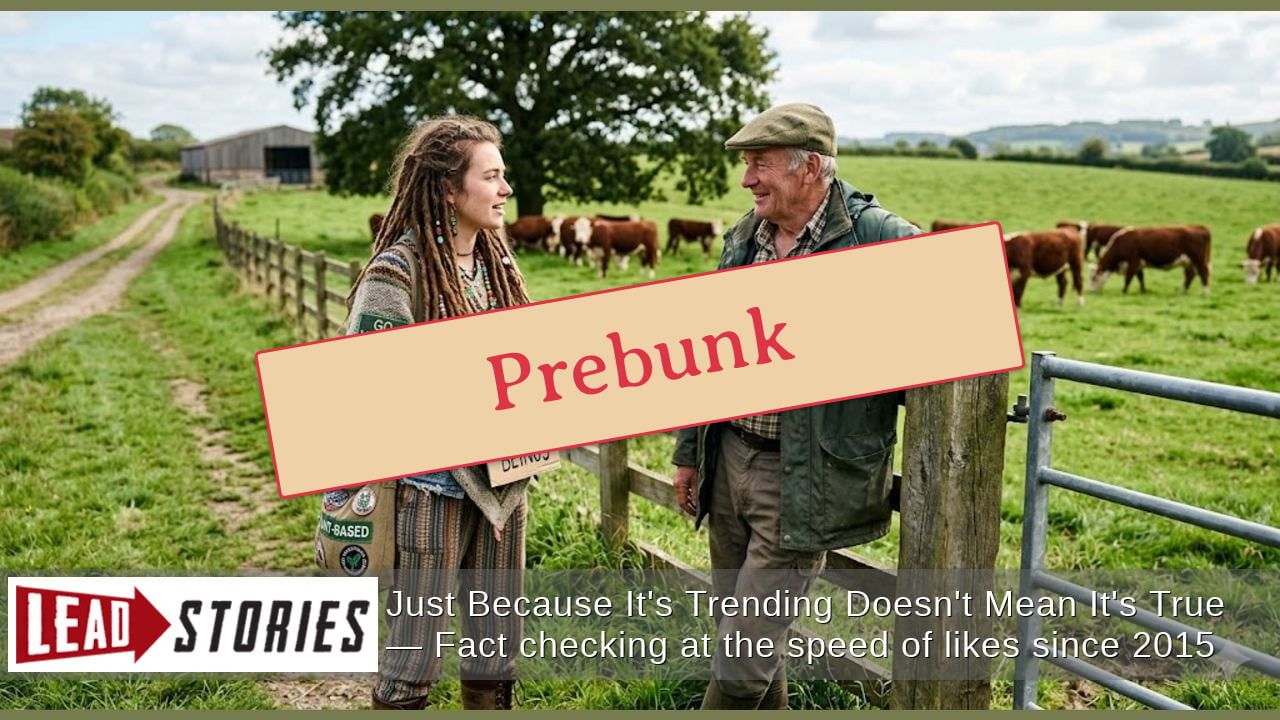 Prebunk: 'Farmer Vs. Activist' Dialogue Posts Are Grown With AI -- Feeding Audiences Slop To Farm Engagement