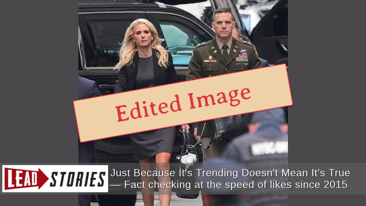 ALTERED Photo Shows Army Officer With 'Nuclear Football' Chained To 'Diaper Bag'