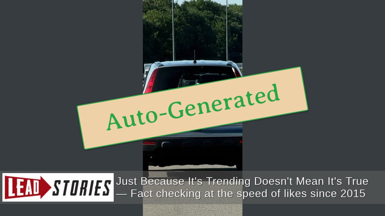 Photo Shows REAL Massachusetts License Plate Reading '5TAB 47' -- It Is Random