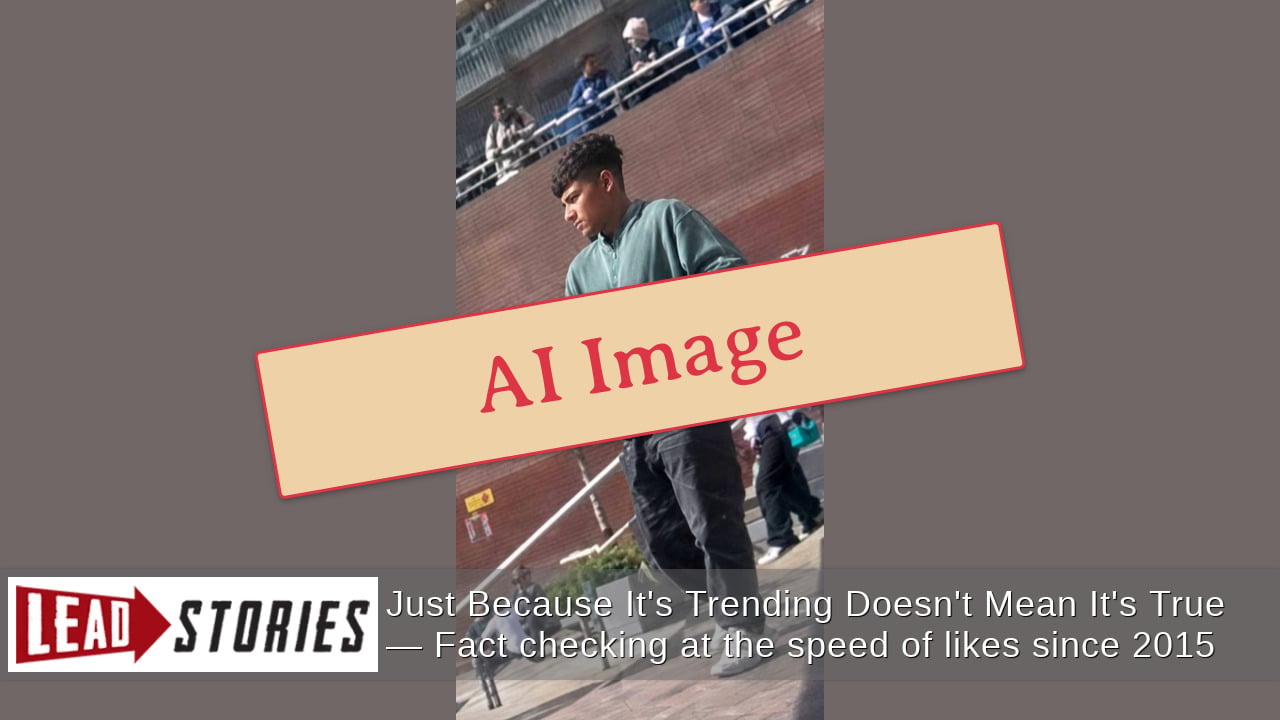 Viral Images Are NOT Photos Or Screenshots Showing Real Face Of Warsaw Attack Suspect