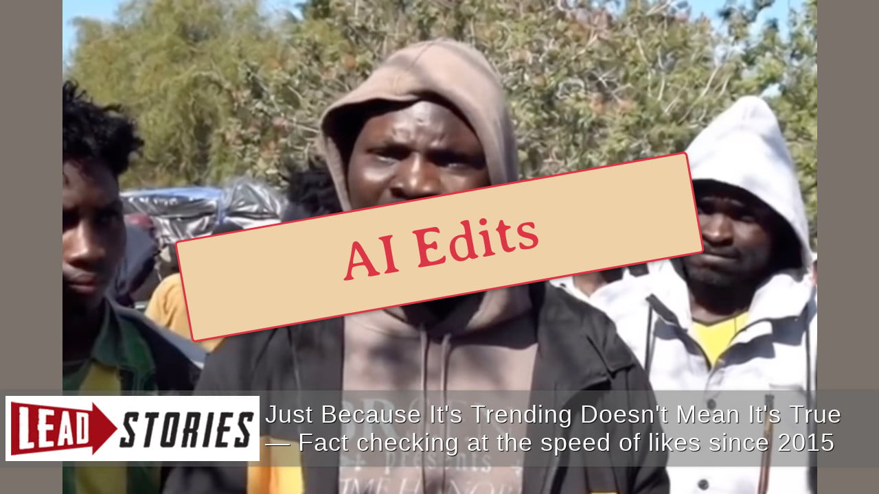 FAKE Video REPLACED African Migrant's Original Words -- He Did NOT Discuss Money, Home, English Women